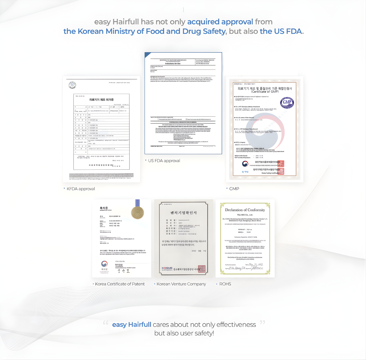 FDA Clearance hairfull.1